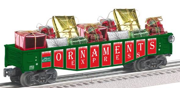 Lionel 6-26612 O Christmas Gifts Gondola LN/Box