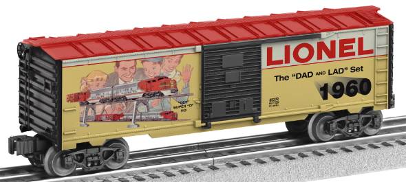 Lionel 6-39321 O Lionel Art Boxcars (Set of 2) LN/Box