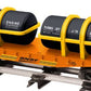 American Flyer 6-48560 S BNSF Flatcar w/Turbo Engine Load #1009 LN/Box