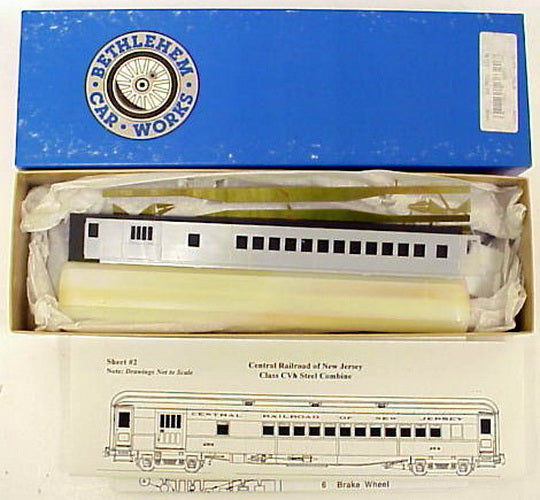 Bethlehem 320 HO Scale CNJ/Reading Company Class CVH Combine Kit