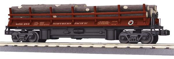 MTH 20-98719 Northern Pacific Operating Log Car
