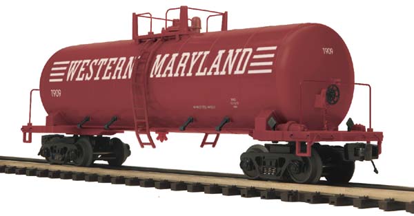 MTH 20-96196 O Western Maryland Single Dome Tank Car #T909