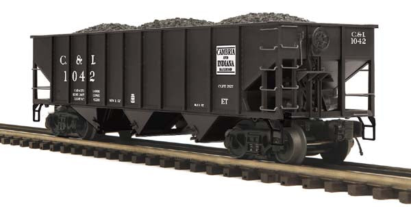 MTH 20-97701 Cambria & Indiana 70-ton 3-Bay Hopper Car LN/Box