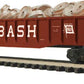 MTH 20-98196 O Wabash Gondola w/Wheel Scrap Load #11382