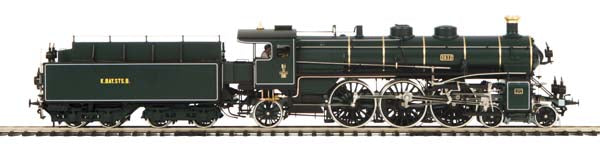 MTH 20-3400-2 KBayStsB S 3/6 Express Steam Loco w/PS2 (Scale Wheels) #3673
