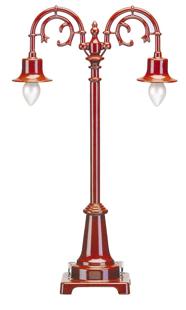 Lionel 11-90013 Red No. 54 Street Lamp Set (2) LN/Box