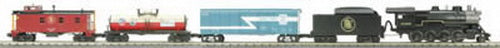 MTH 30-4106-1 P&LE RailKing 2-8-0 O Gauge Steam Train Set with Proto-Sound 2.0 MT/Box
