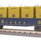 MTH 30-7281 O Alaska Gondola w/LCL Containers #13245 NIB