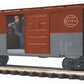 MTH 20-93186 O New York Central Operating Box Car w/Signal Man #174025 LN/Box