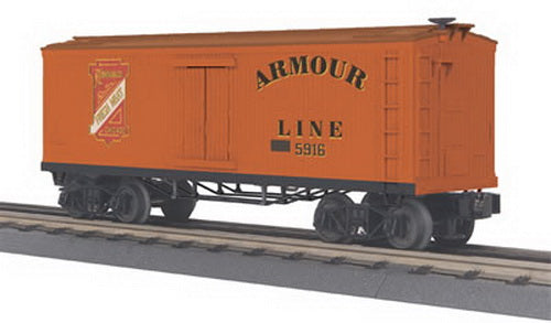 MTH 30-7876 O Gauge Armour 19th Century Reefer Car #5916 NIB