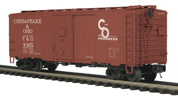 MTH 20-93290 Chesapeake & Ohio 40' AAR Box Car LN/Box