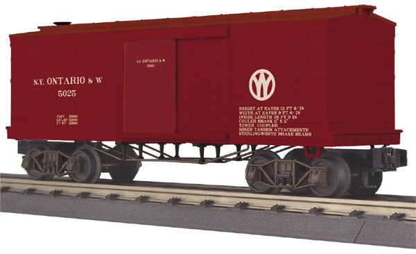 MTH 30-74453 O Gauge New York Ontario & Western Box Car #5025