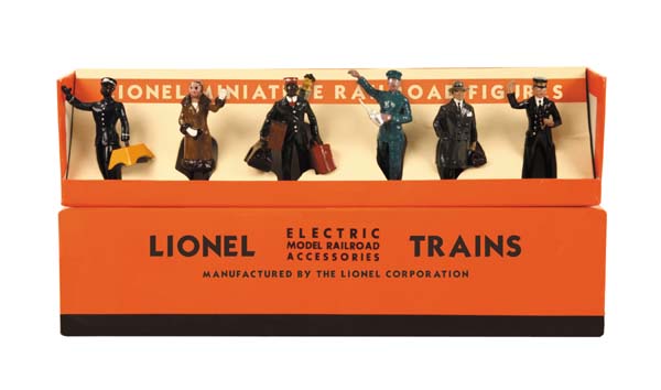 MTH 11-90041 No. 550 Railroad Figure Set with Box (Set of 6) LN/Box