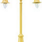 MTH 30-1096 O #54 Cream Diecast Lamp Set (Pack of 2)