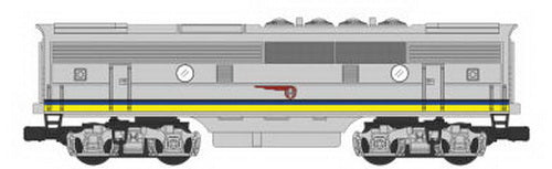 Williams 20286 O Gauge Santa Fe F-3 Non-Powered Diesel B-Unit