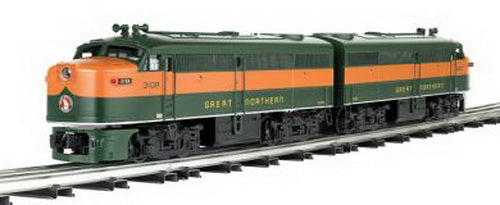 Williams 20913 O GN FA-1 Diesel Locomotive AA Set (Powered and Dummy)