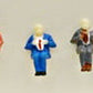 Model Power 1334 N Scale Sitting Figures (Set of 12)