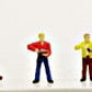 Model Power 1368 N Scale Masons & Bricklayers Figures (Set of 9)