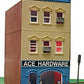 Model Power 577 HO Scale Built-up Ace Hardware