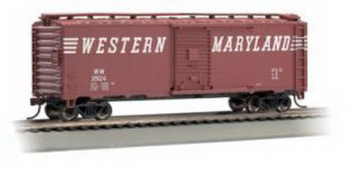 Bachmann 17041 HO Western Maryland 40' Boxcar #25124