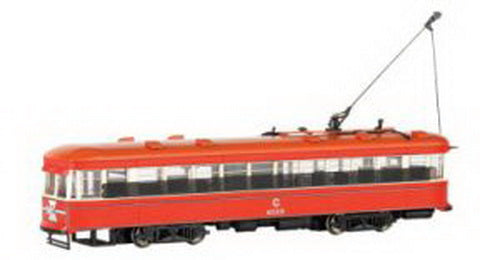 Bachmann 84602 HO Scale Chicago Surface Lines Peter Witt Street Car #6319 w/DCC