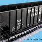 Aristo-Craft 41425 D&H 3-Bay 100 Ton Hopper - Metal Wheels