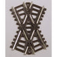Atlas 0575 HO Code 83 Nickel Silver Rail 45° Crossing Track