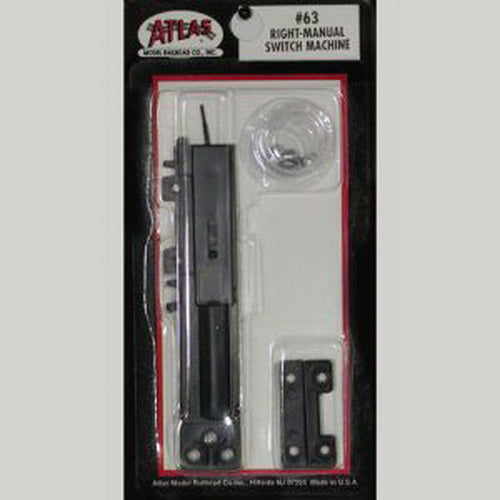 Atlas 0063 HO Scale Right Hand Code 100 Manual Switch Machine