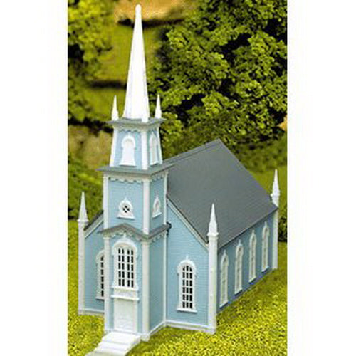 Atlas 708 HO 19th Century Church Plastic Building Kit