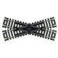 Atlas 839 HO Code 100 Nickel Silver 30° Crossing Snap-Track Crossing