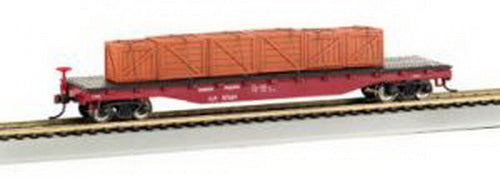 Bachmann 18922 HO Union Pacific 50' Flatcar w/Crated Load