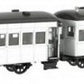 Bachmann 28499 On30 Painted & Unlettered Railbus & Trailer w/DCC (Silver, Black)