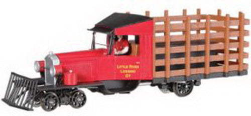Bachmann 29163 On30 Scale Little River Logging Company Rail Truck with DCC