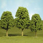 Bachmann 32006 Scene Scapes 3"-4" Deciduous Trees (Set of 3)