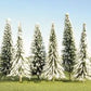 Bachmann 32102 Scene Scapes 3"-4" Pine With Snow (Pack of 9)