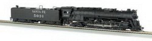 Bachmann 51205 HO Santa Fe 2-10-4 Steam Locomotive w/DCC/Sound #5034