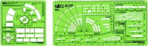 Kato 20-901 N Scale Unitrack Template