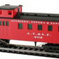 Mantua 725026 HO Scale AT&SF Long Wood Freight Caboose #202