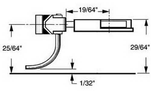 Kadee 28 HO Scale Magne-Matic Coupler Conversion Talgo-Trucks Adapter Kit