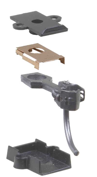 Kadee 58 HO Scale Metal Coupler Medium (19/64) Centerset Shank
