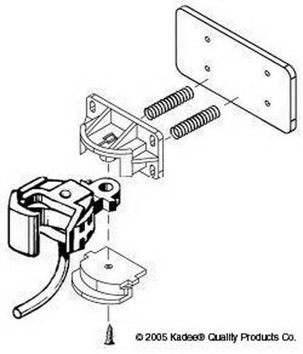 Kadee 779 G Sill Mounted Coupler
