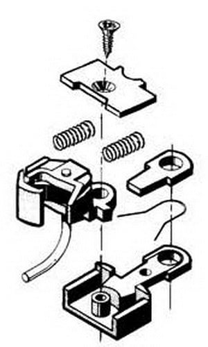 Kadee 786 G Coupler Conversion Aristo Craft RS-3, 4' Radius, 2.5'