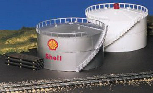 Bachmann 46208 HO Scale Sheell Oil Tank w/Diesel Horn Operating Accessories Kit