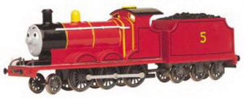 Bachmann 58743 HO Thomas & Friends James The Red Engine With Moving Eyes #5 NIB