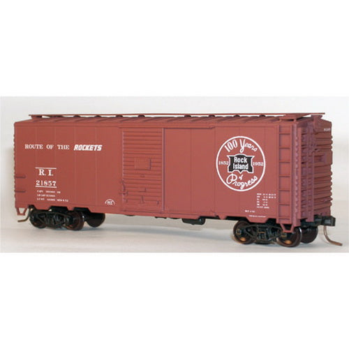 Accurail 3537 HO Rock Island 40' Steel AAR Boxcar #21857 Kit