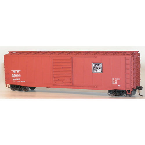 Accurail 5025 HO Western Pacific 50' AAR Steel Boxcar Kit