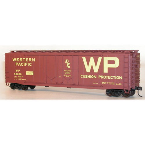 Accurail 5408 HO Western Pacific 50' AAR Dbl Plug Dr. Boxcar Kit #60638