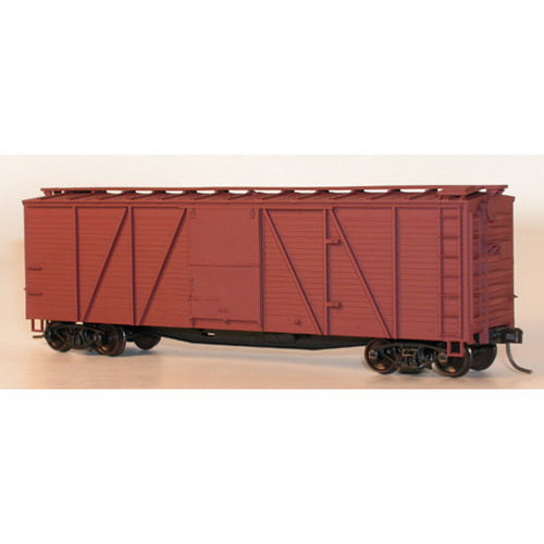 Accurail 7200 Undecorated 40' Single-Sheathed Wood Boxcar Kit