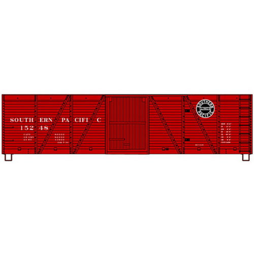 Accurail 7202 HO Southern Pacific 40' Metal End Boxcar Kit #15248