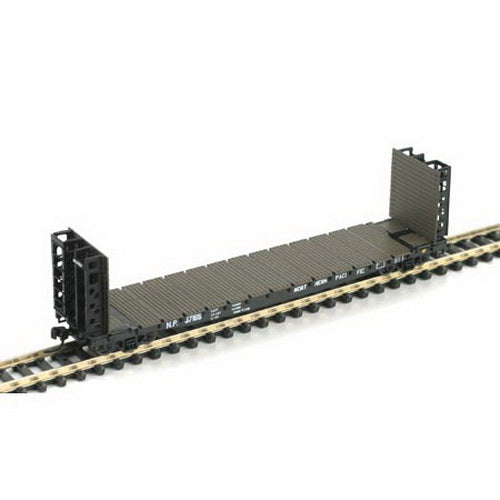 Athearn 10878 N Northern Pacific 53' Bulkhead Flat Black #67169